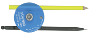 The Original Circle Master Compass - Blue Neon